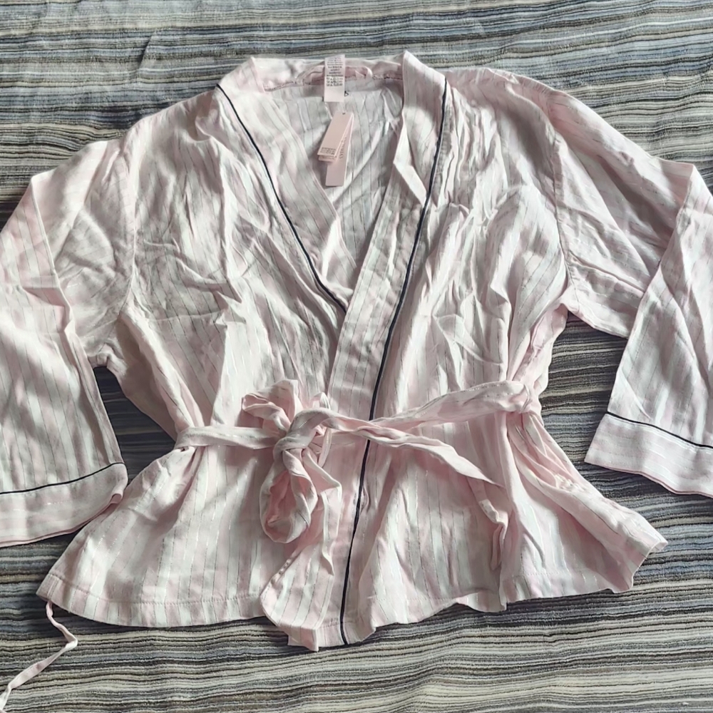 Victoria Secret Wrap Flannel PJ set Size XXL NWT - Picture 6 of 15
